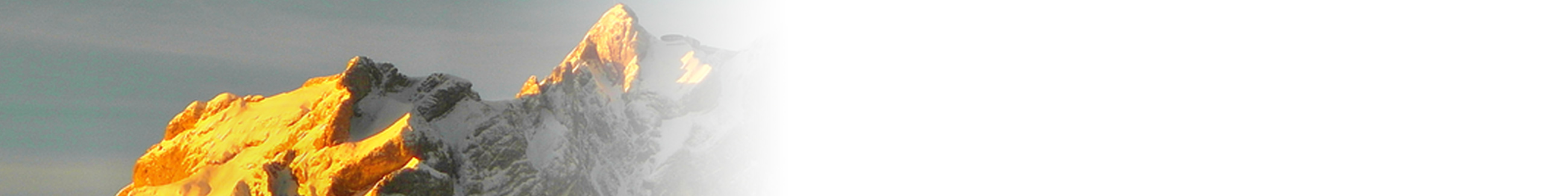 sun goldened mountainside