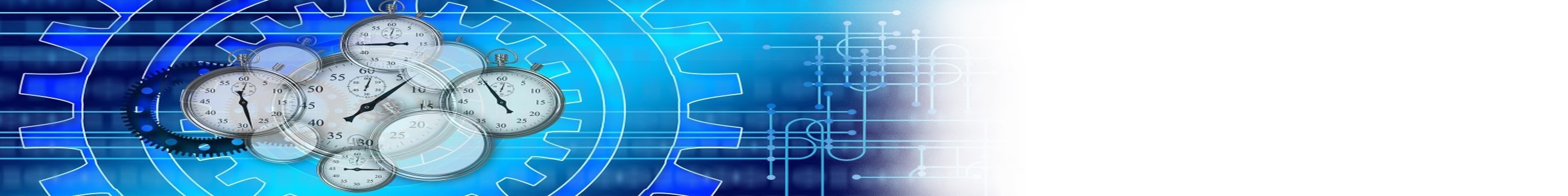 many clocks gears and light trails abstract